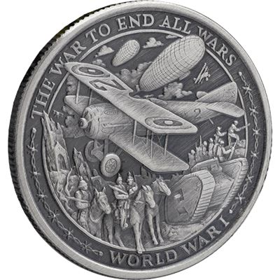 World War I - 1 oz zilver 2019