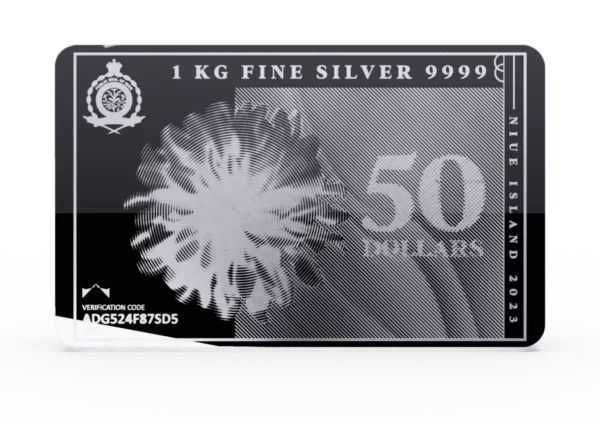 Niue - 1 Kg Silvernote Muntbaar