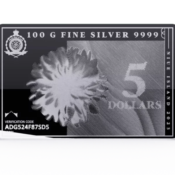 100 gram Silvernote Muntbaar