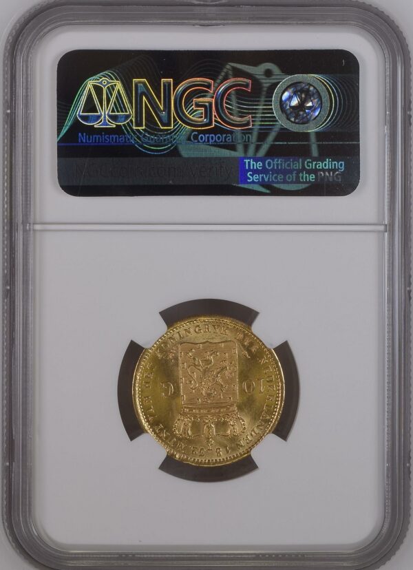 10 gulden 1832 MS63 NGC