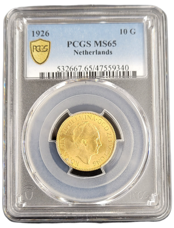 10 gulden 1926 MS65