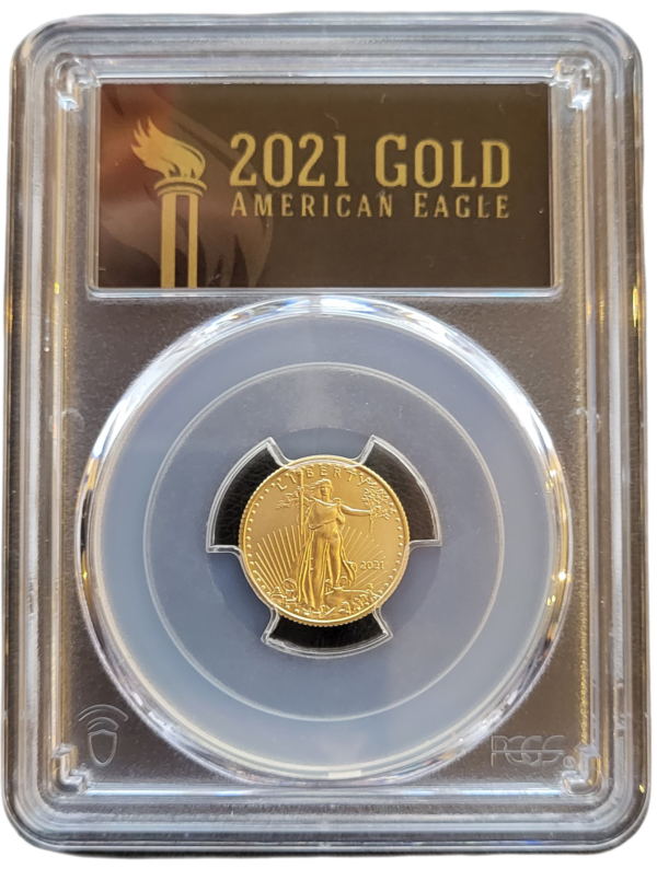 American Eagle 1/10 oz 2021 Type 1 PCGS