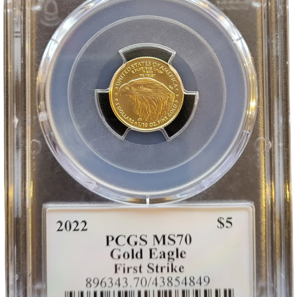 American Eagle 1/10 oz 2022 Type 2 PCGS