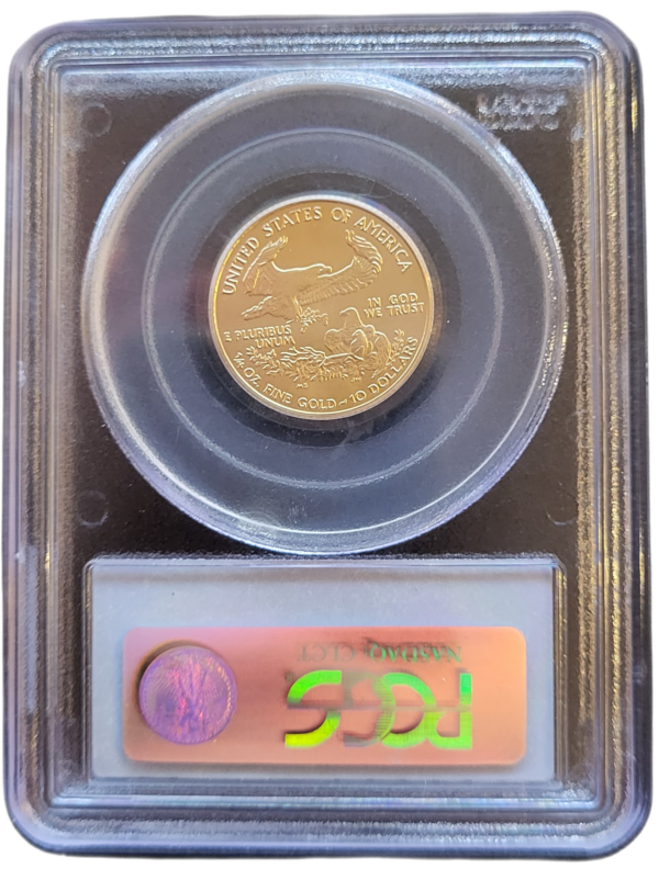 American Eagle 1.4 oz 2003 pcgs ms 69 back