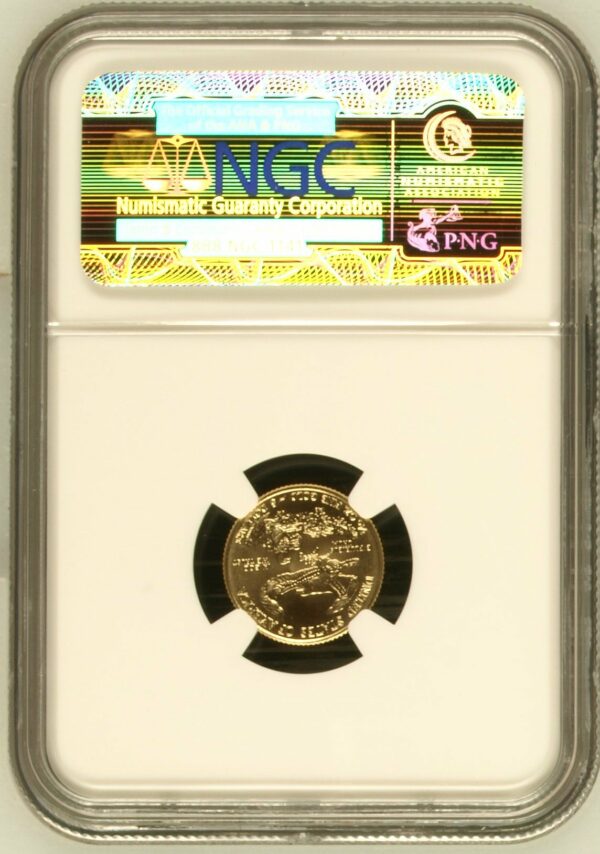 Gouden American Eagle 1/10 oz 2010 NGC MS70