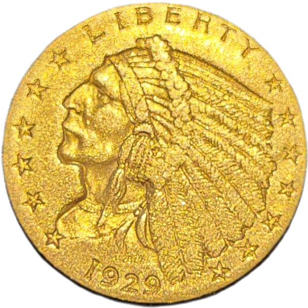 Quarter Eagle 1929 Indian Head