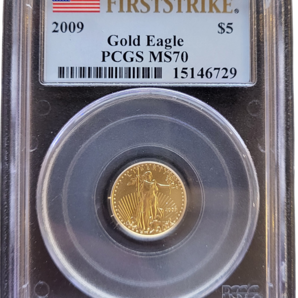 american eagle 1/10 oz 2009 pcgs