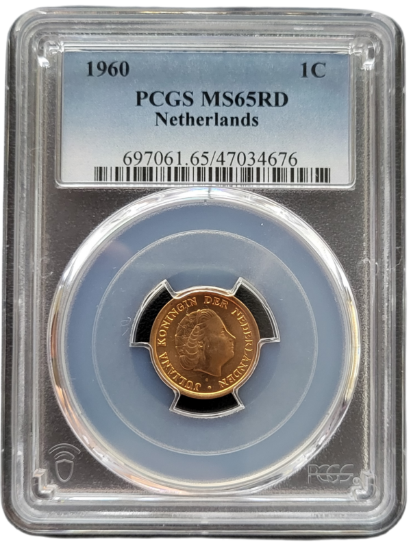 1 cent 1960 MS65 RD