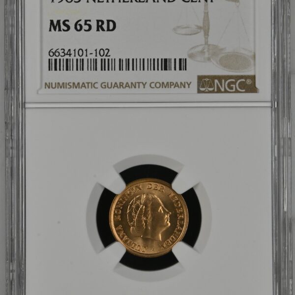 1 cent 1965 MS65 rd