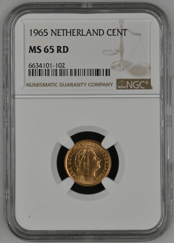 1 cent 1965 MS65 rd