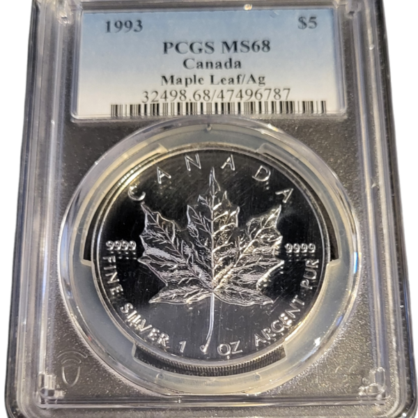 Maple Leaf 1993 PCGS MS68