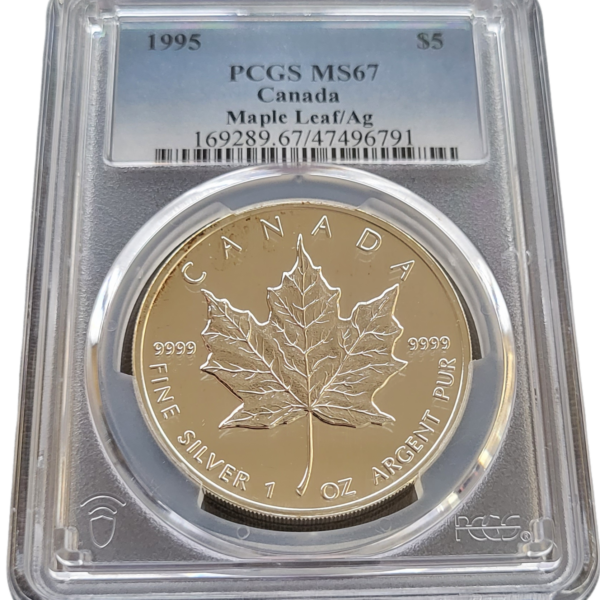 Maple Leaf 1995 PCGS MS67