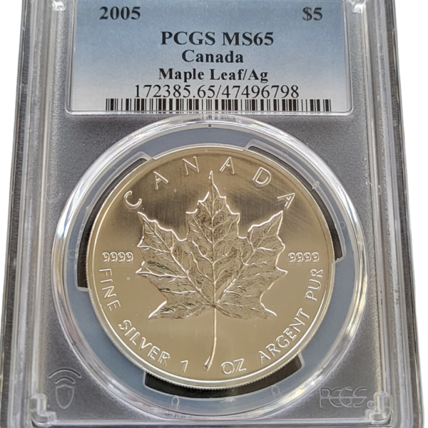 Maple Leaf 2005 PCGS MS65