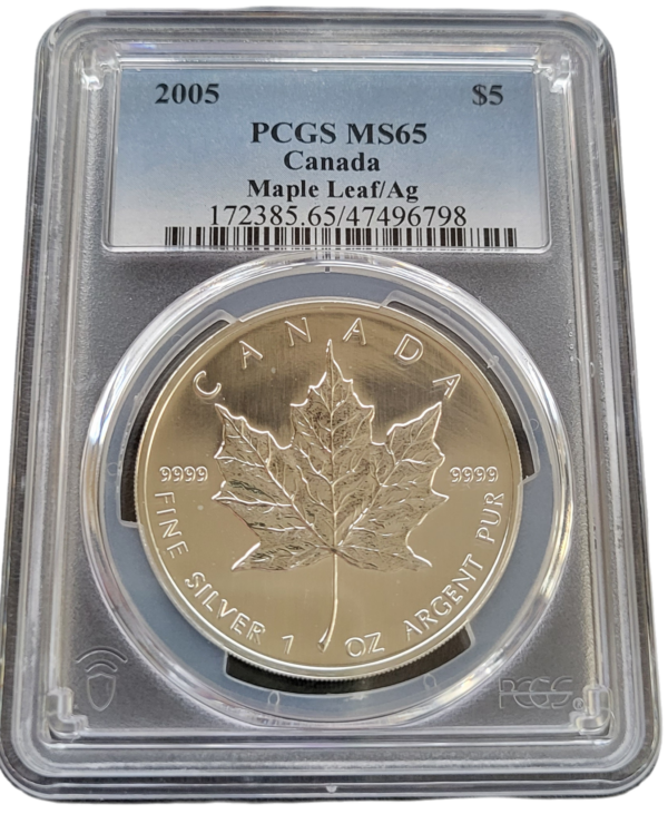 Maple Leaf 2005 PCGS MS65