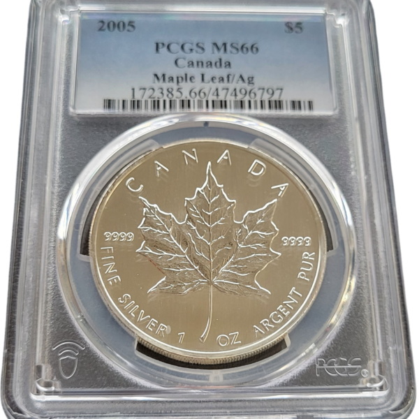 Maple Leaf 2005 PCGS MS66