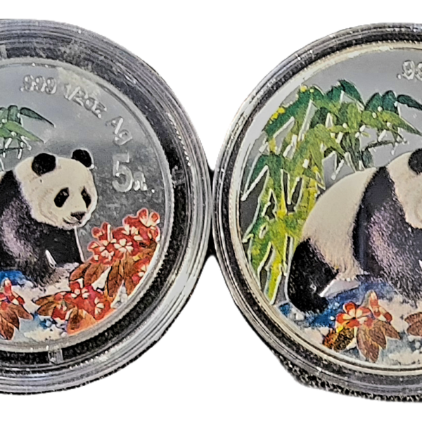 Chinese Panda 1997 gekleurd