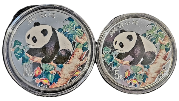 Chinese Panda 1998 gekleurd