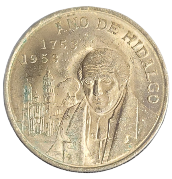 zilveren 5 Pesos 1951 t/m 1953