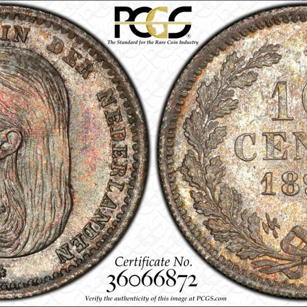 10 cent 1892 MS66 PCGS