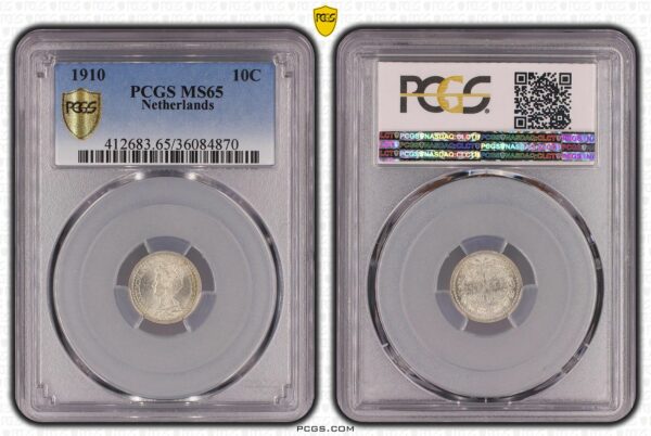 10 cent 1910 MS65 PCGS