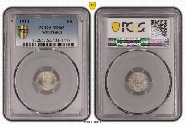10 cent 1914 MS65 PCGS