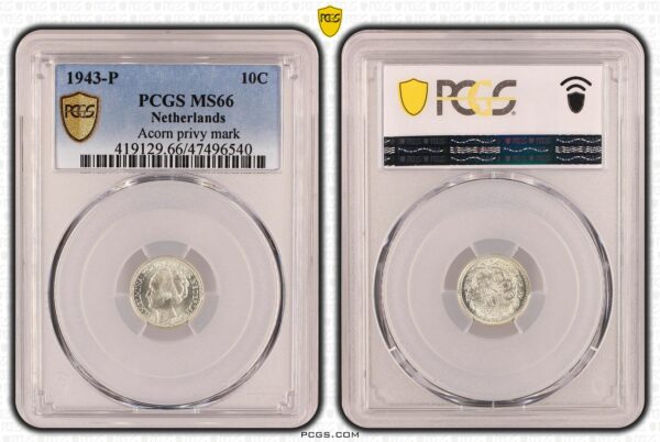 10 cent 1943-p MS66 PCGS