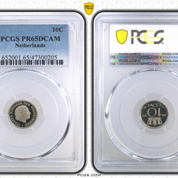 10 cent 1961 Proof PR65 DCAM PCGS