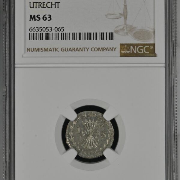 Utrecht bezemstuiver 1765 MS63 NGC