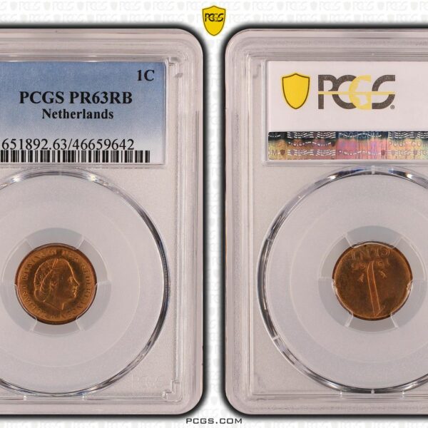 1 cent 1966 Proof PR63 RB PCGS