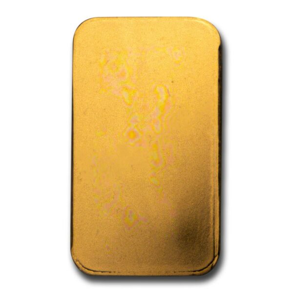1 gram gold bar argor heraeus back