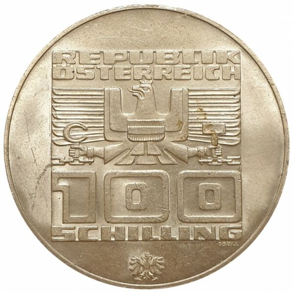 100 Oostenrijkse schilling 1946 2001 back