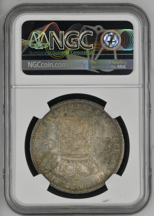 2 1/2 gulden 1872 MS64+ NGC