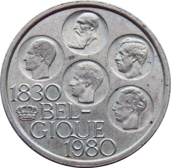 500 belgische franc 1980