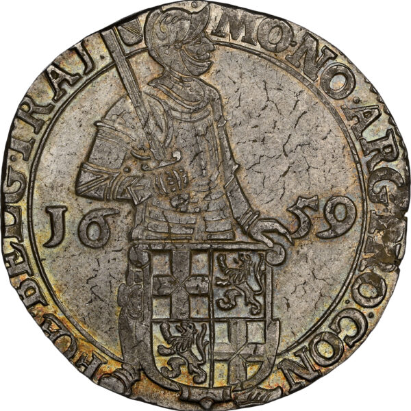 Provincie Utrecht Zilveren Dukaat 1659 NGC MS62 - 1e jaar van uitgifte