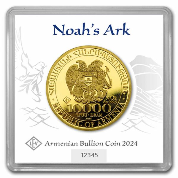 Gouden Noah Ark 1/4 oz 2024