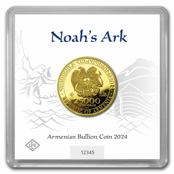 Gouden Noah Ark 1/2 oz 2024