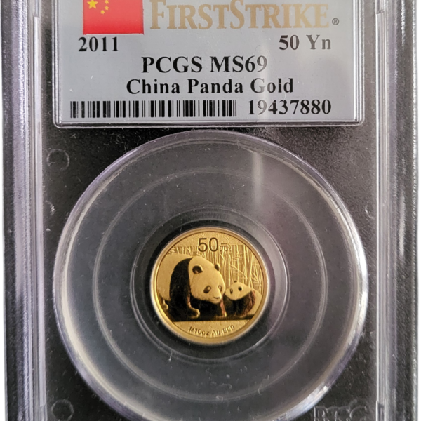 panda 1/10 oz 2011