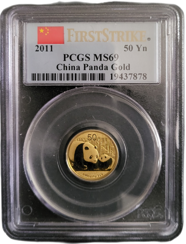 china panda gold pcgs ms69 front2