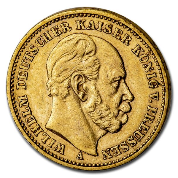gouden 20 mark 1871 1915 back