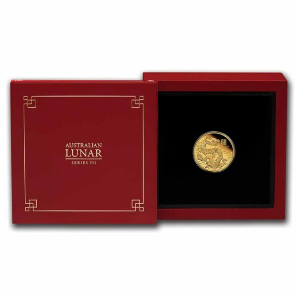 year of the dragon 1.10 oz proof 2024