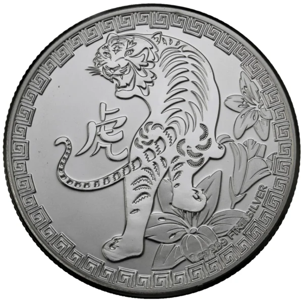 Year of the Tiger (New Zealand) 1 oz 2022