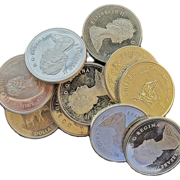 zilveren 1 dollar 1971-1991 Canada