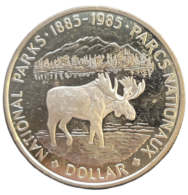 zilveren 1 dollar 1971 1991 Canada3