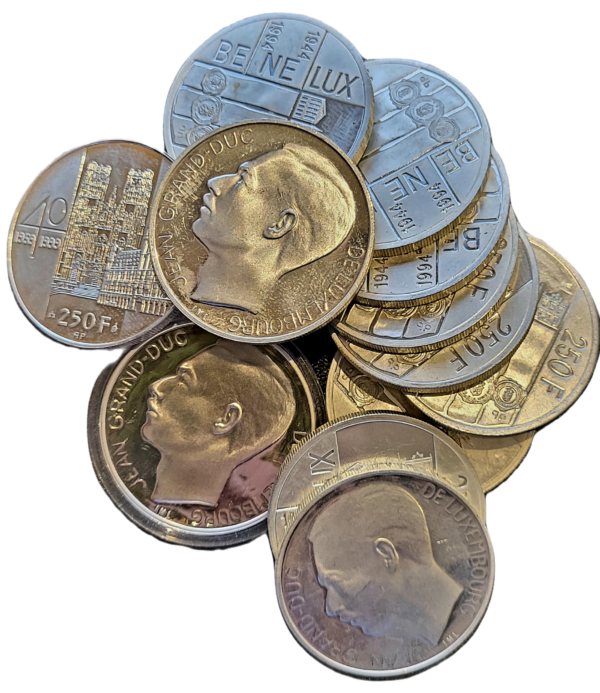 zilveren 250 frank 1994-1999 Belgie