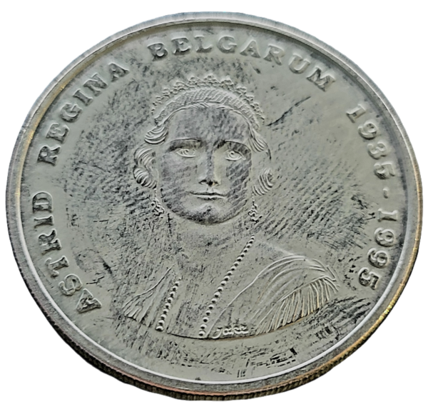 zilveren 250 frank 1994-1999 Belgie astrid, Benelux, paola