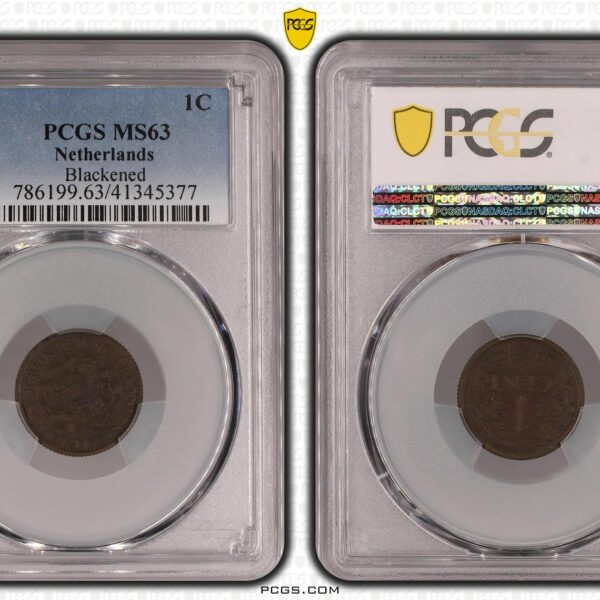 1 cent 1915 MS63 Blackened PCGS