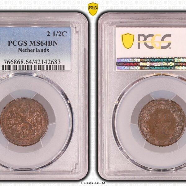 2 1/2 cent 1903 MS64 bn PCGS