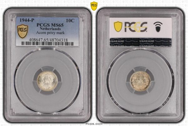 10 cent 1944 EP MS65 PCGS