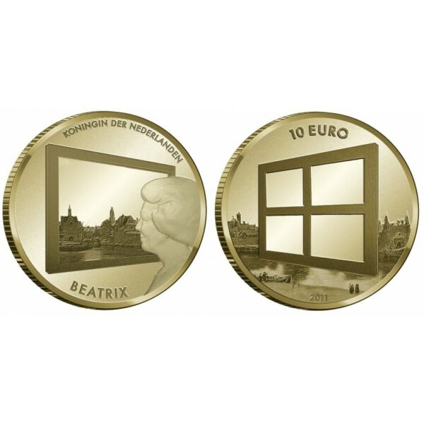 10 euro 2011 Proof Schilderkunst