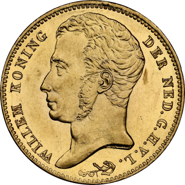 10 gulden 1840 NGC MS62